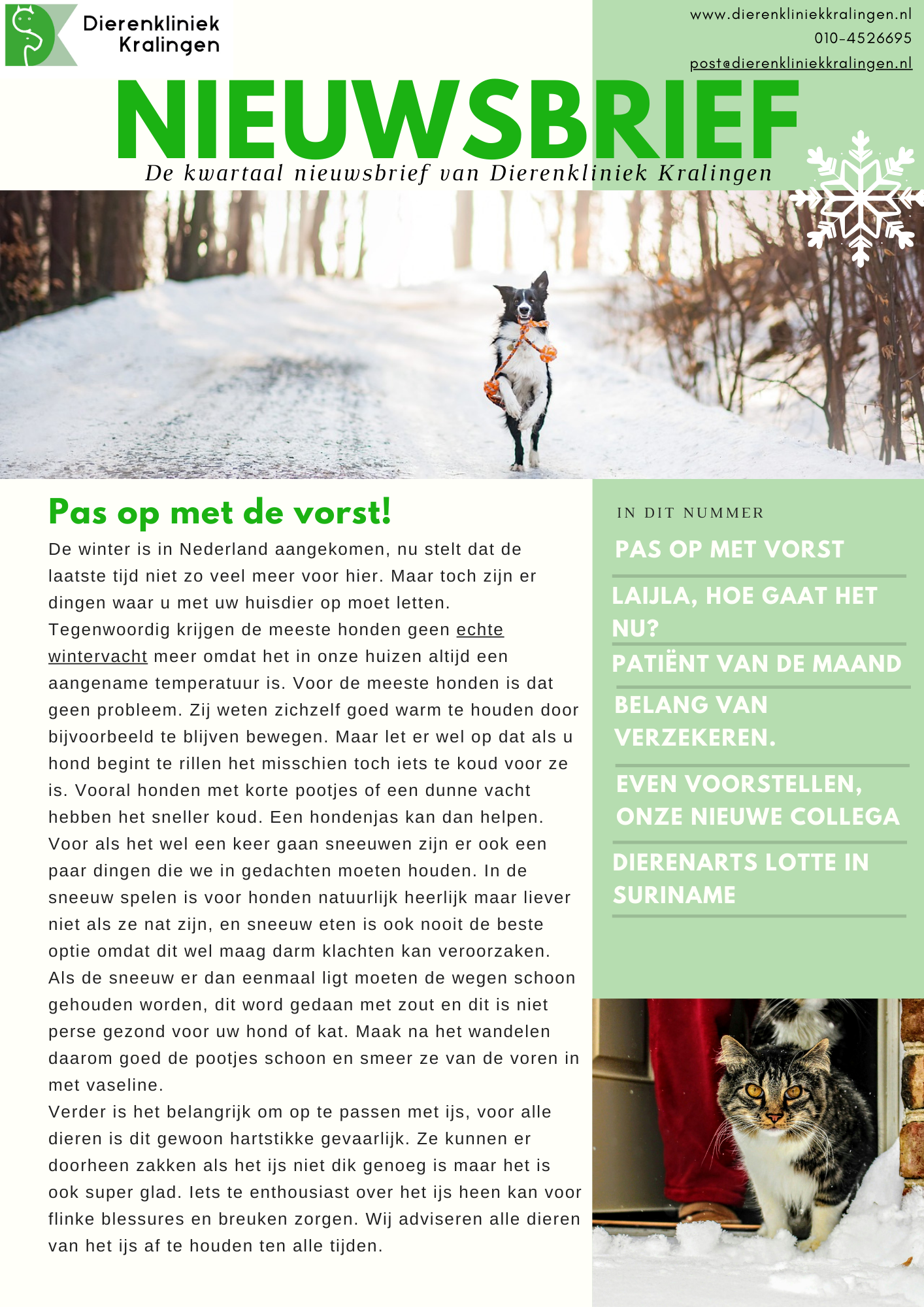 Nieuwsbrief winter 2024